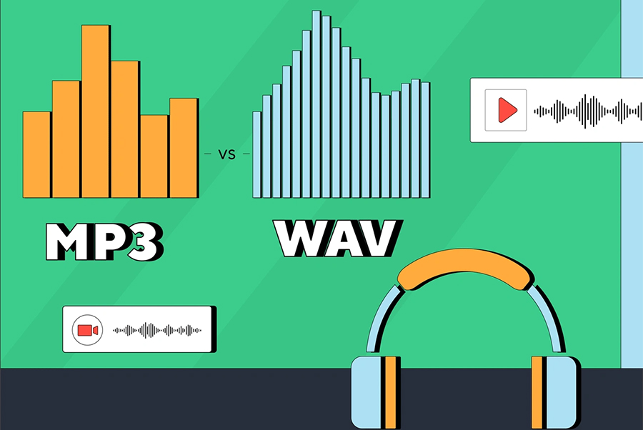 Why is the WAV format the preferred choice for audio enthusiasts?